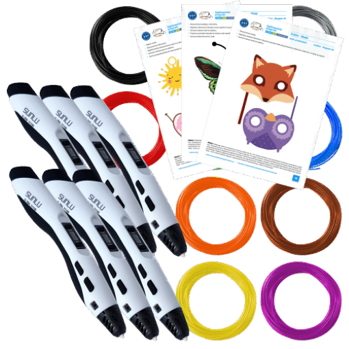 Zestaw-edukacyjny-6-długopisów-3D-zapasem-filamentu-zasilaczem-zbiorczym-1.png