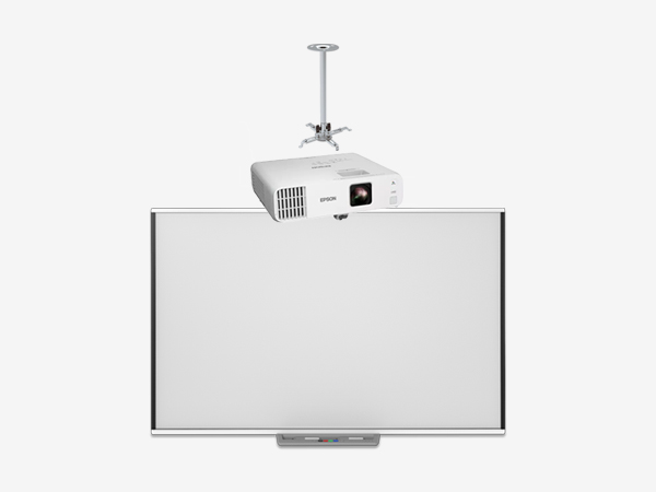 Zestawy tablicy interaktywnej z projektorem standardowym