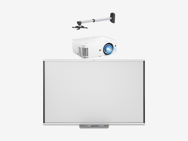 Zestawy tablicy interaktywnej z projektorem krótkoogniskowym