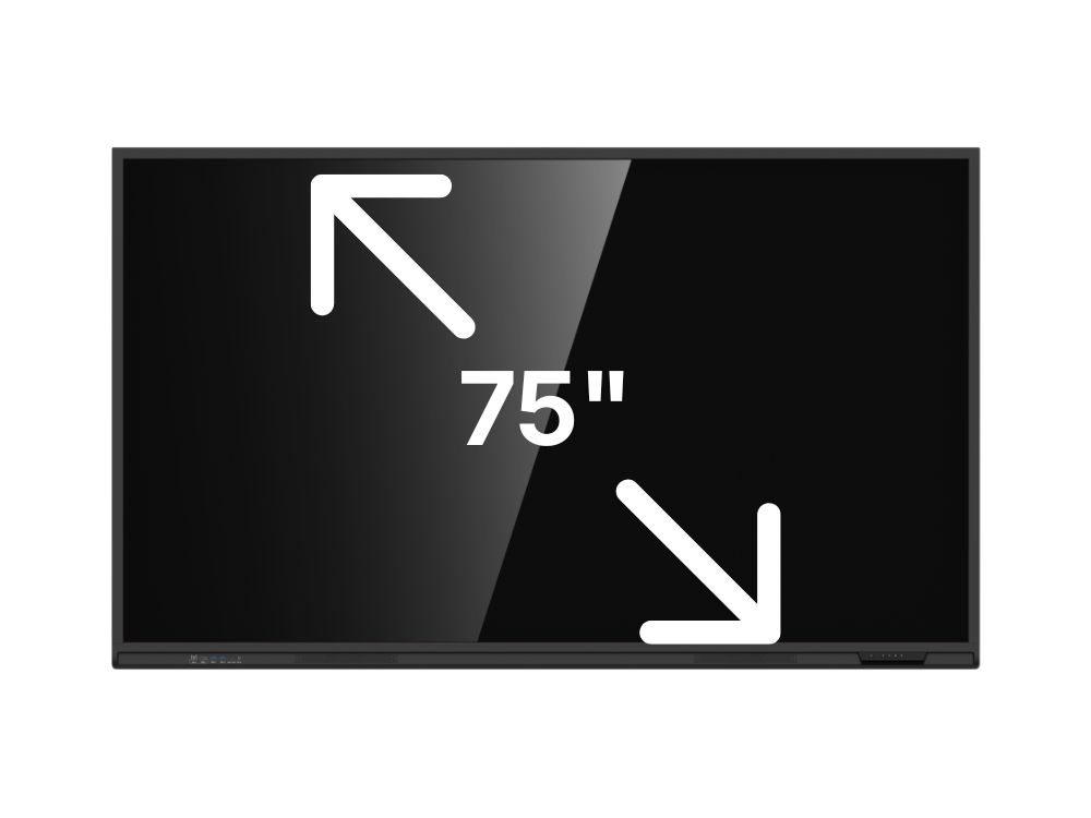 Monitory interaktywne 75 cali