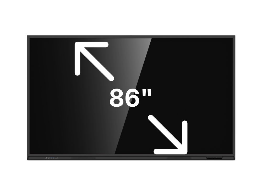 Monitory interaktywne 86 cali