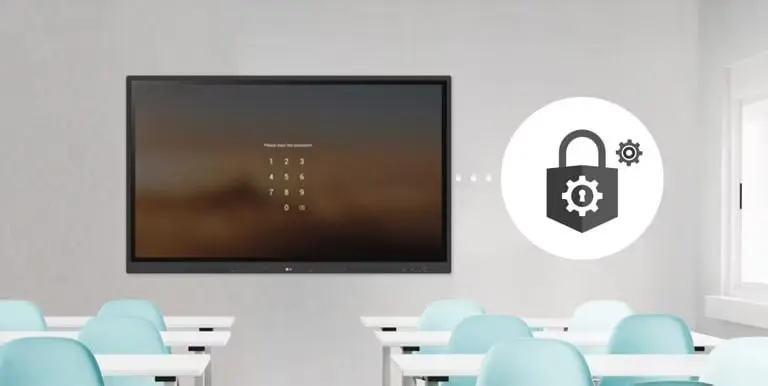 Monitor interaktywny LG w szkole
