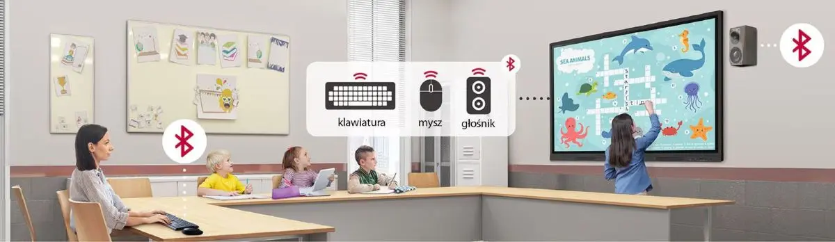 Monitor interaktywny LG z Bluetooth