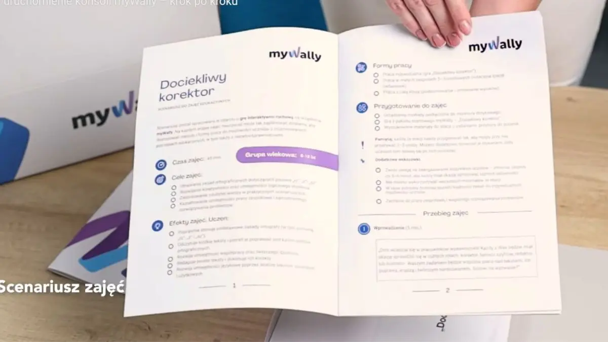 Konsola edukacyjna myWally