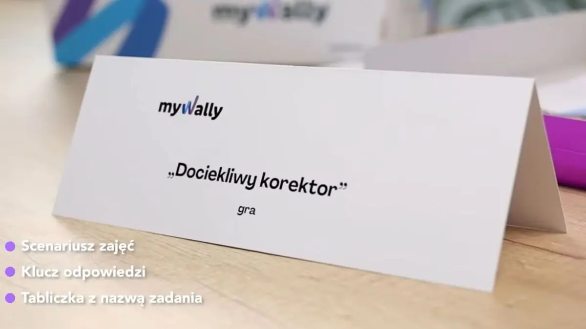Konsola edukacyjna myWally