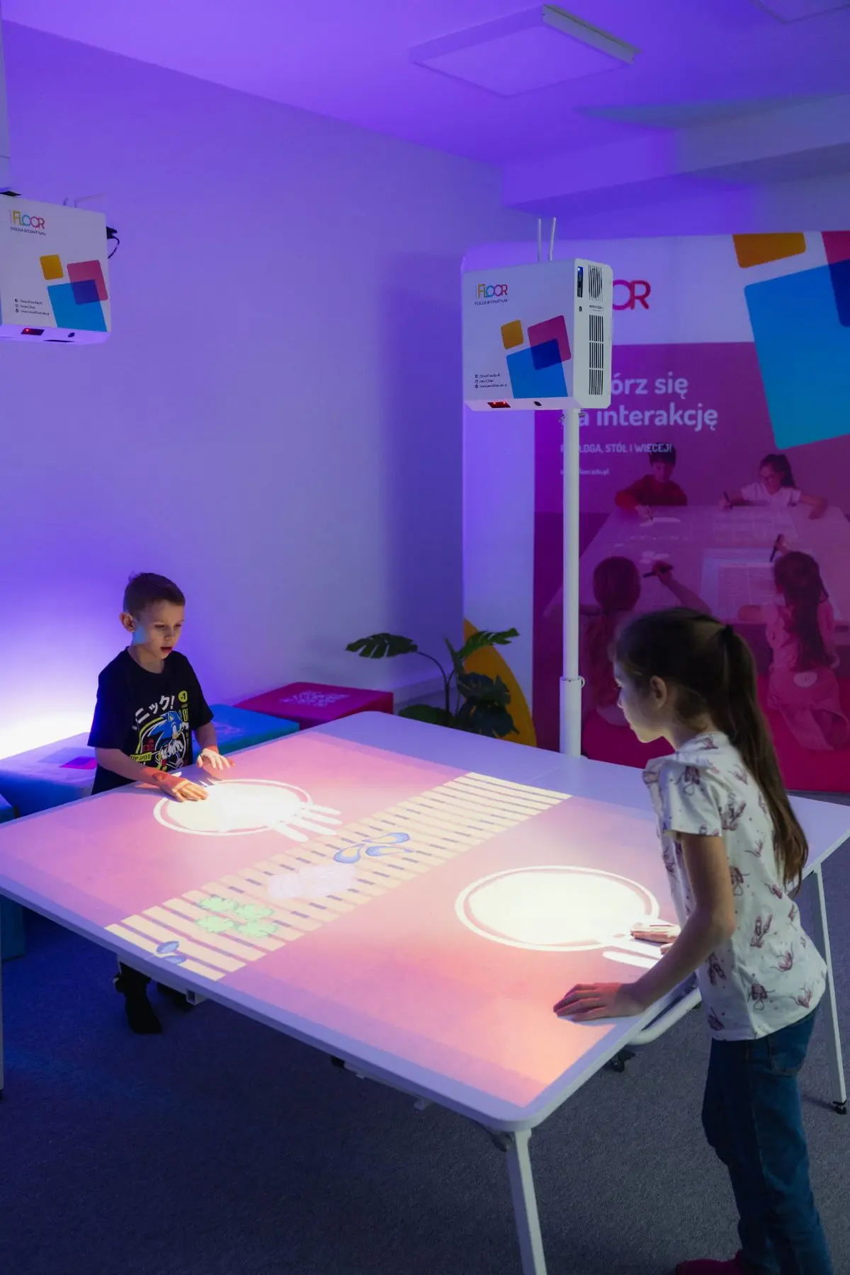 Podłoga inteaktywna SmartFloor 2in1