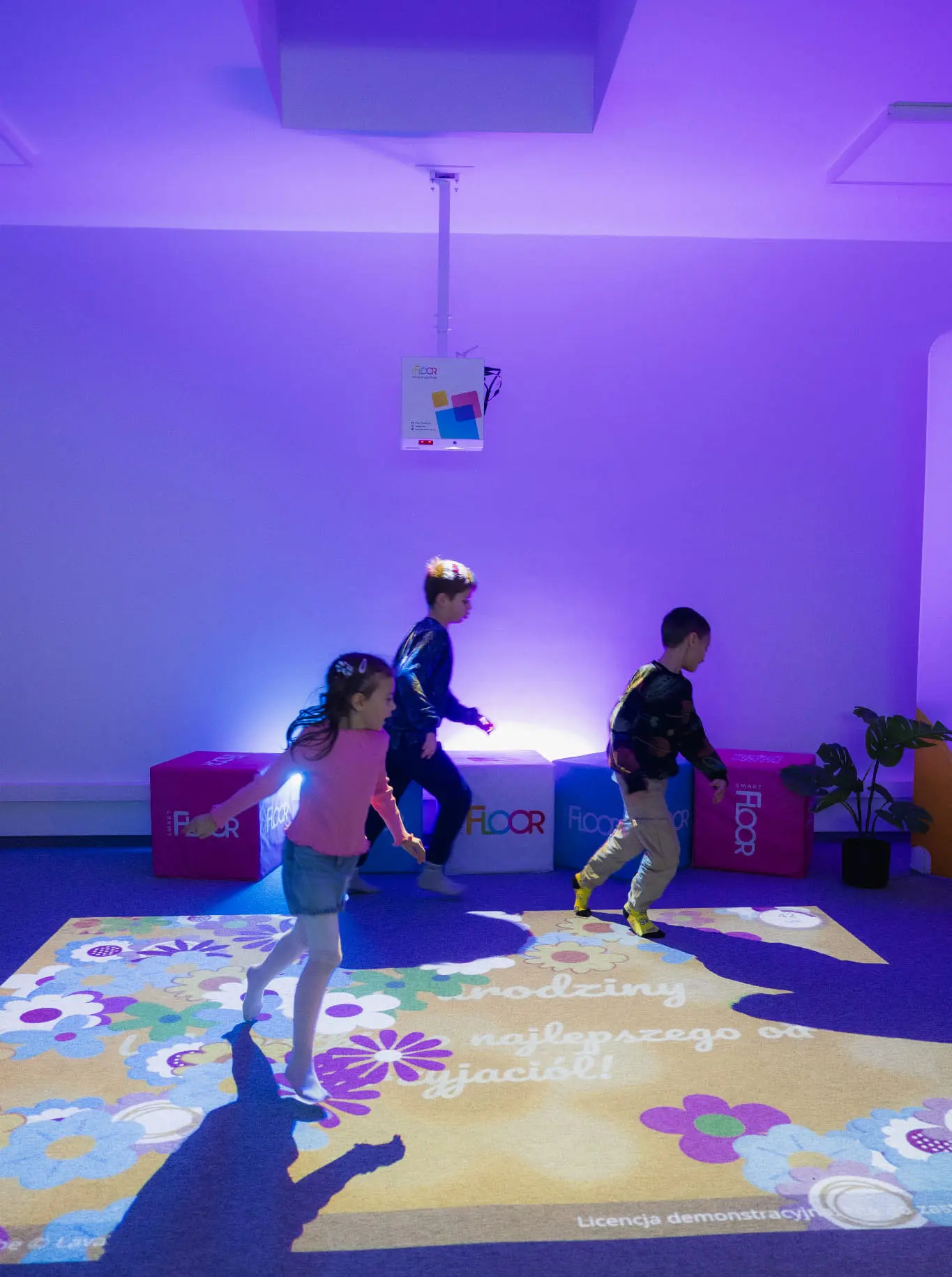 Podłoga inteaktywna SmartFloor Standard