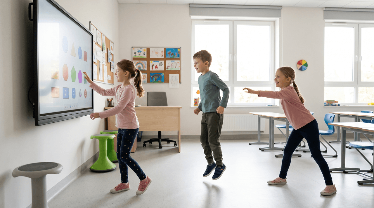 Gry ruchowe w edukacji wczesnoszkolnej – dlaczego warto połączyć naukę z aktywnością fizyczną?